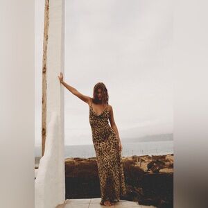 Animal print tulle dress leopard cheetah